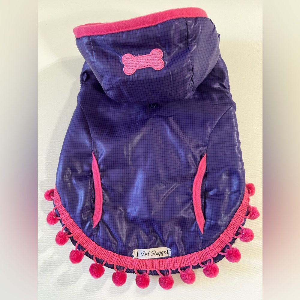 Designer Fleece Lined Nylon Jacket with Hood.